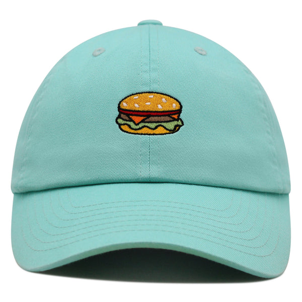 Hamburger Premium Dad Hat Embroidered Baseball Cap Fast Food