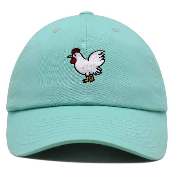 Chicken Premium Dad Hat Embroidered Baseball Cap Chick Fried