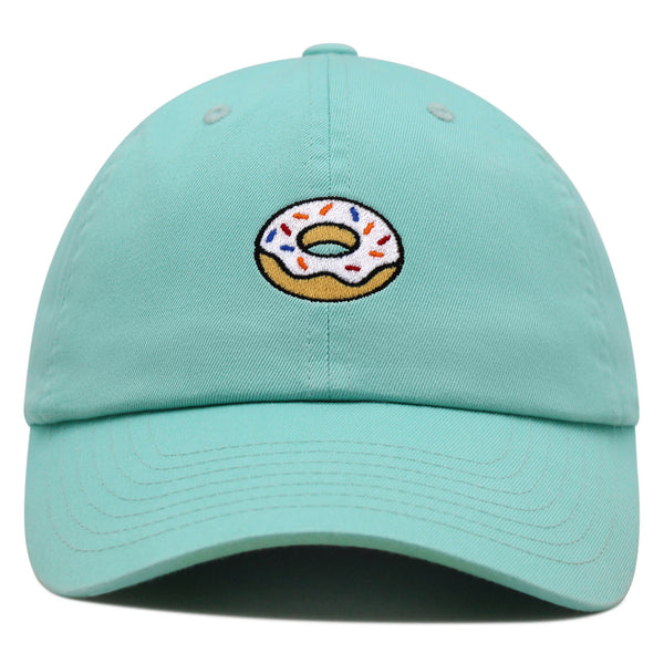 Donut Premium Dad Hat Embroidered Baseball Cap Doughtnut Snack