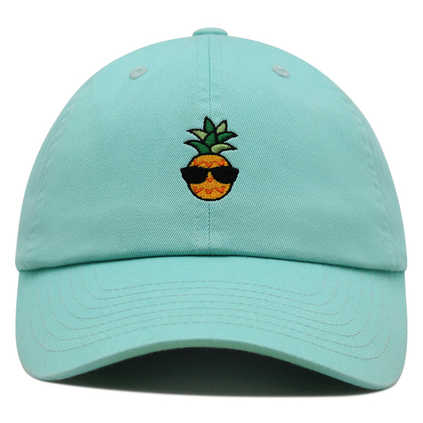 Pineapple Man Premium Dad Hat Embroidered Baseball Cap Sunglasses