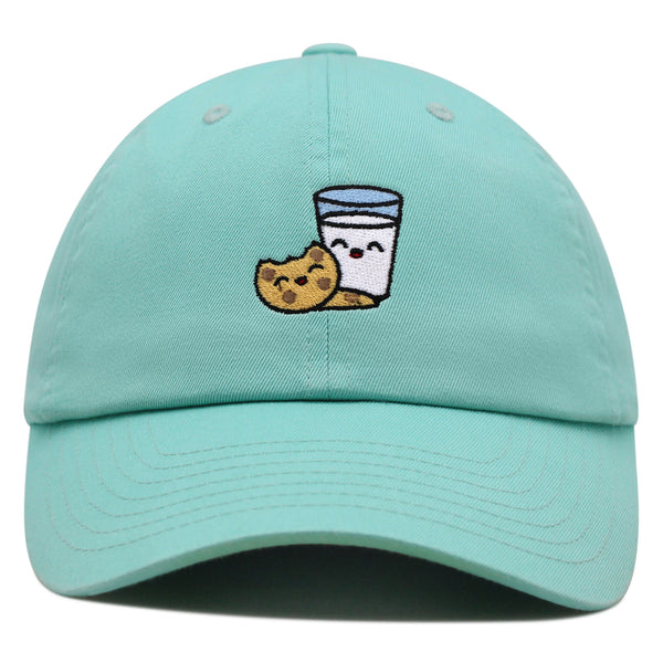 Milk and Cookie Premium Dad Hat Embroidered Baseball Cap Snack