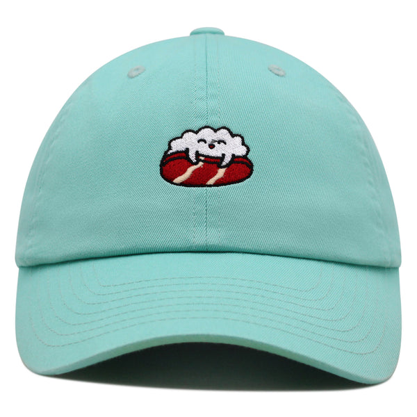 Sushi Premium Dad Hat Embroidered Baseball Cap Japanses Food