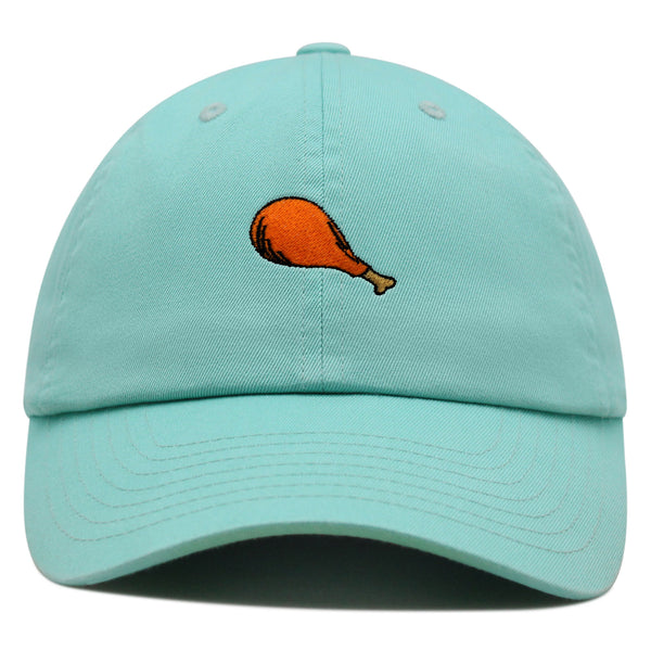 Chicken Leg Premium Dad Hat Embroidered Baseball Cap Foodie