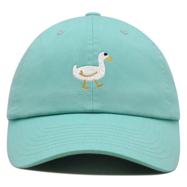 Duck Premium Dad Hat Embroidered Baseball Cap Bird Lake