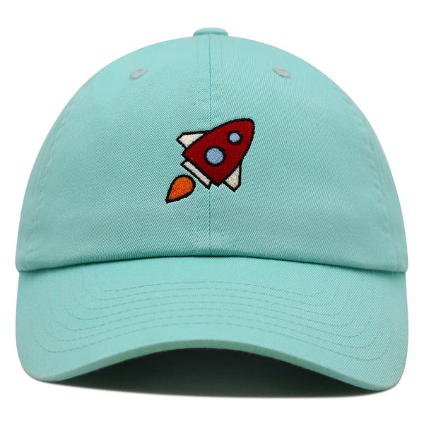 Rocket Premium Dad Hat Embroidered Baseball Cap Space Shuttle