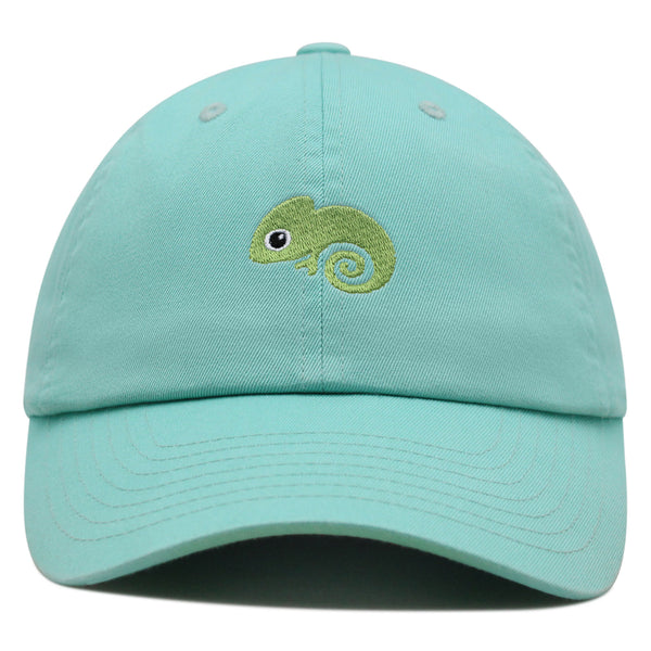 Chameleon Premium Dad Hat Embroidered Baseball Cap Amazon Jungle