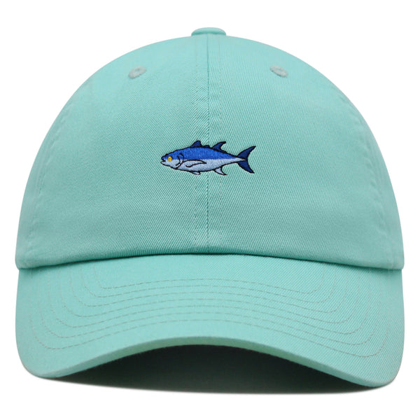 Tuna Premium Dad Hat Embroidered Baseball Cap Fishing