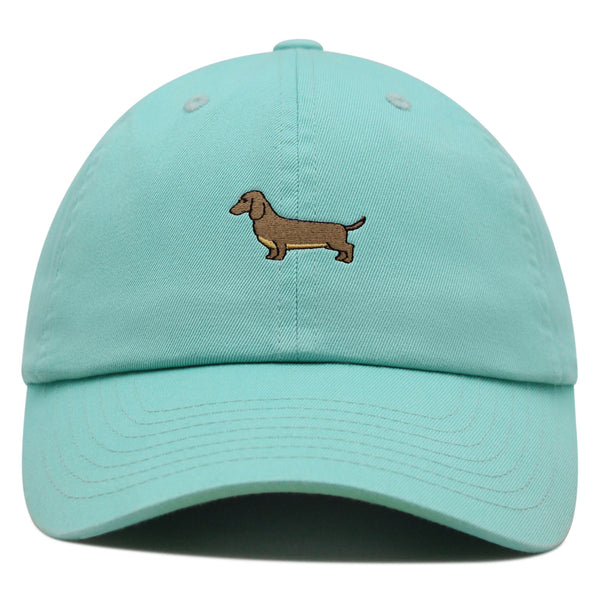 Dachshund Premium Dad Hat Embroidered Baseball Cap Puppy Dog