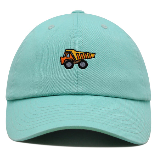 Truck Premium Dad Hat Embroidered Baseball Cap Construction