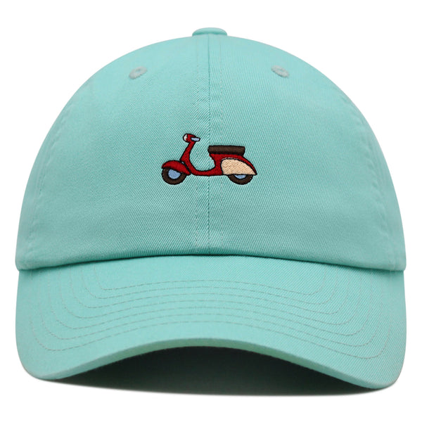 Scooter Premium Dad Hat Embroidered Baseball Cap Motorcycle