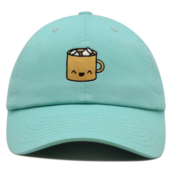 Hot Chocolate Premium Dad Hat Embroidered Baseball Cap Foodie Drink Coffee