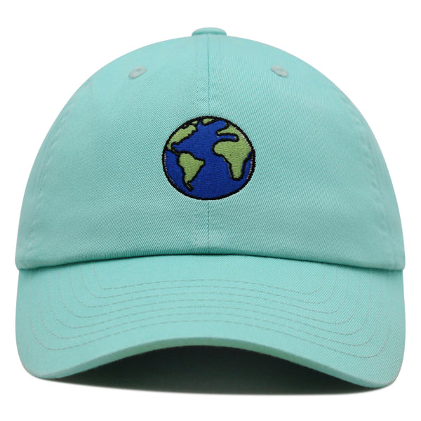 Earth Premium Dad Hat Embroidered Baseball Cap Environment