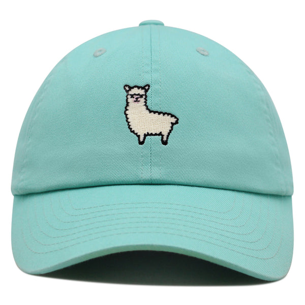 Alpaca Premium Dad Hat Embroidered Baseball Cap Peru Peruvian