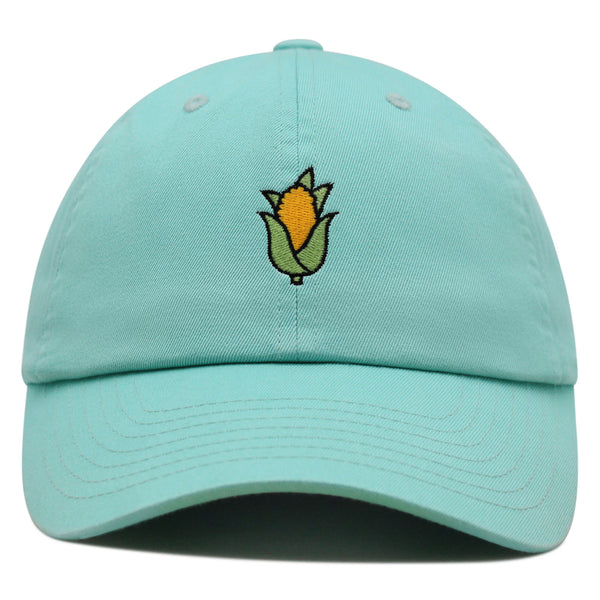 Corn Premium Dad Hat Embroidered Baseball Cap Vegetable Foodie Farmers