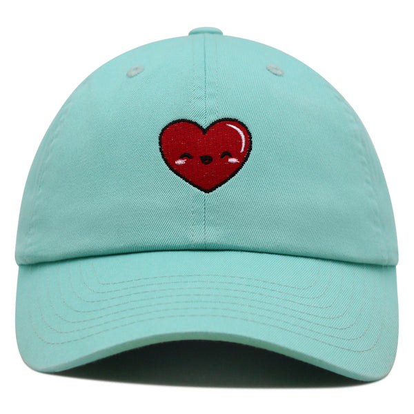 Cute Heart Premium Dad Hat Embroidered Baseball Cap Health Healthy Hospital