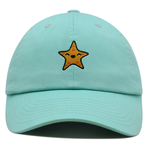 Starfish Premium Dad Hat Embroidered Baseball Cap Ocean Fishing