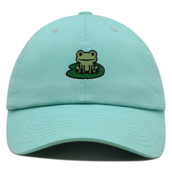 Frog Premium Dad Hat Embroidered Baseball Cap Frog Pond Frog