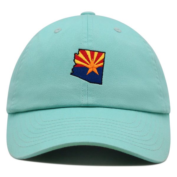 Arizona Flag Premium Dad Hat Embroidered Baseball Cap Arizona Tucson Pheonix