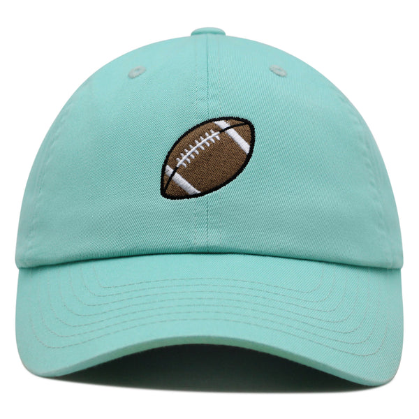 Football Premium Dad Hat Embroidered Baseball Cap Rugby Sports Fan