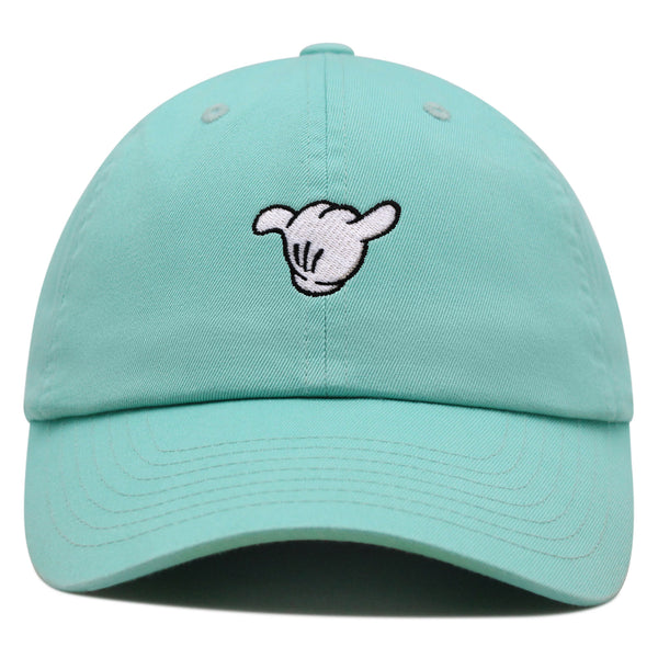 Cartoon Shaka Premium Dad Hat Embroidered Baseball Cap Surfing Ocean