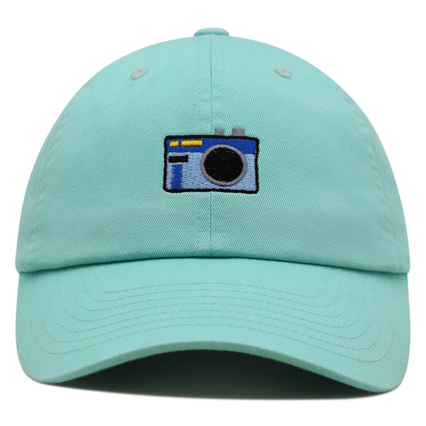 Camera Premium Dad Hat Embroidered Baseball Cap Digital Film