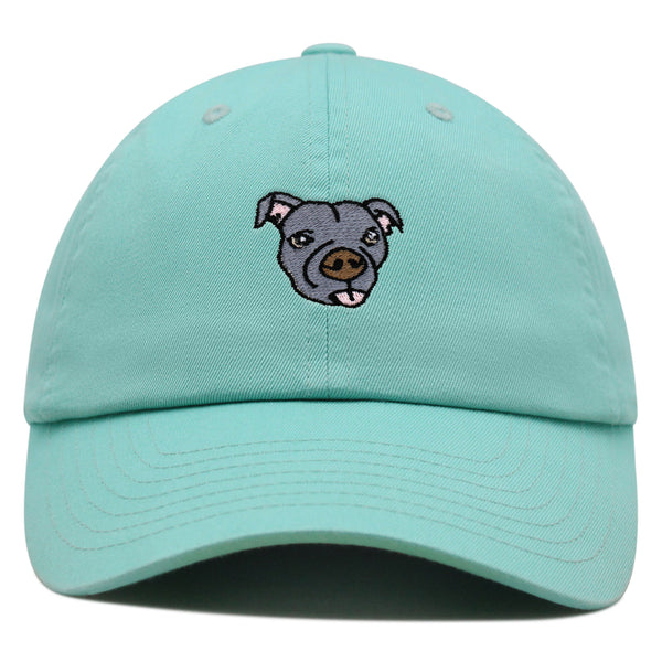 Pitbull Premium Dad Hat Embroidered Baseball Cap Dog Puppy