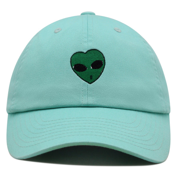 Alien Premium Dad Hat Embroidered Baseball Cap Area 51 Space