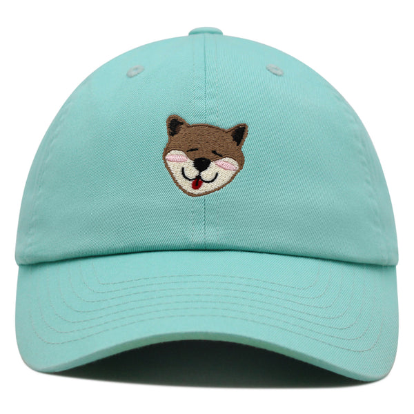 Shiba Premium Dad Hat Embroidered Baseball Cap Dog Puppy