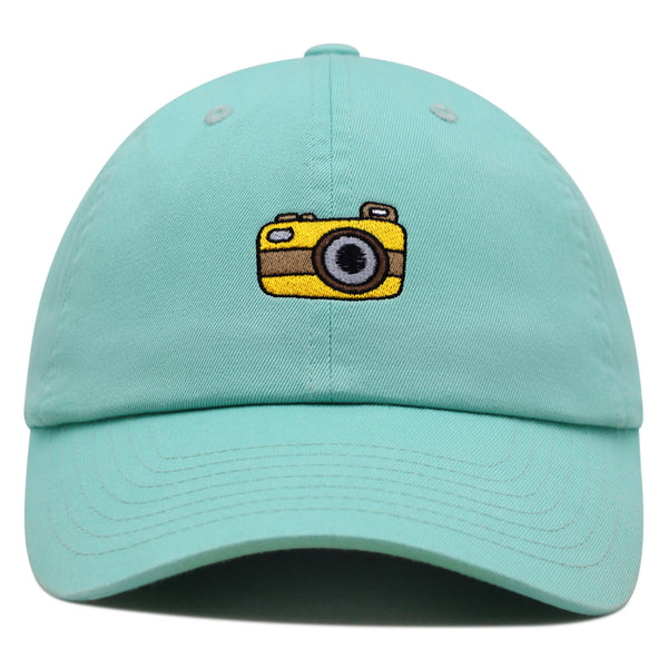 Camera Premium Dad Hat Embroidered Baseball Cap Digital Film