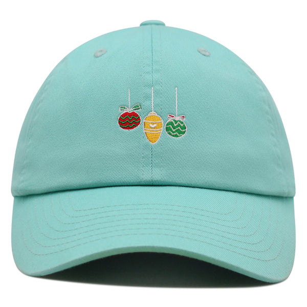 Ornaments Premium Dad Hat Embroidered Baseball Cap Christmas Tree