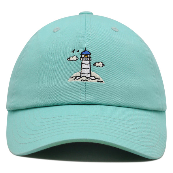 Light house Premium Dad Hat Embroidered Baseball Cap Seawall