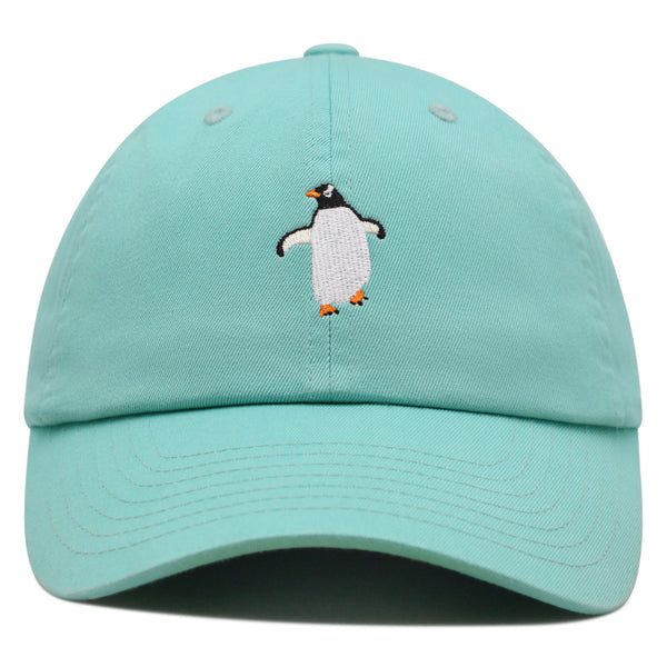 Dancing Penguin Premium Dad Hat Embroidered Baseball Cap Winter