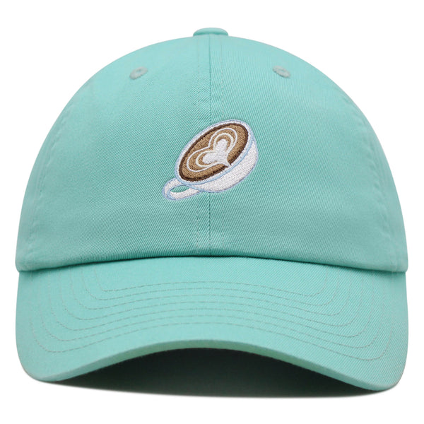 Latte Premium Dad Hat Embroidered Baseball Cap Coffee Cafe