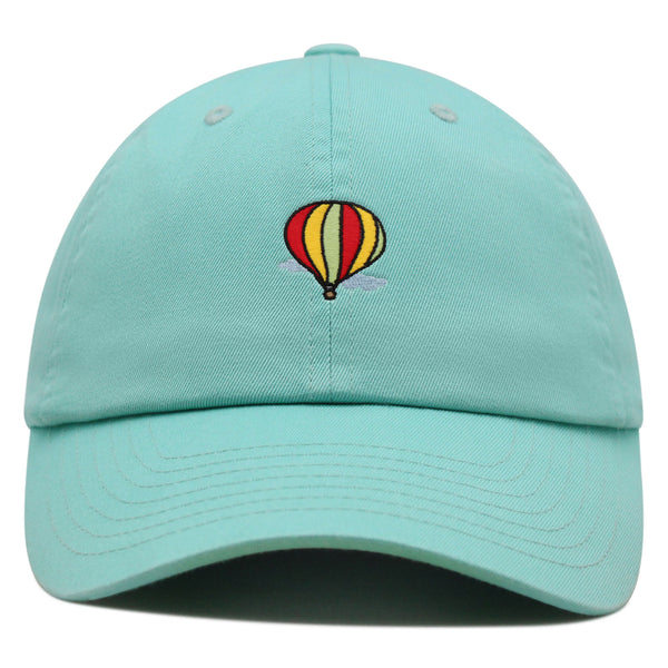 Hot Air Ballon Premium Dad Hat Embroidered Baseball Cap Travel Sky