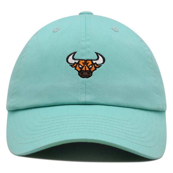 Bulls Premium Dad Hat Embroidered Baseball Cap Animal Basketball