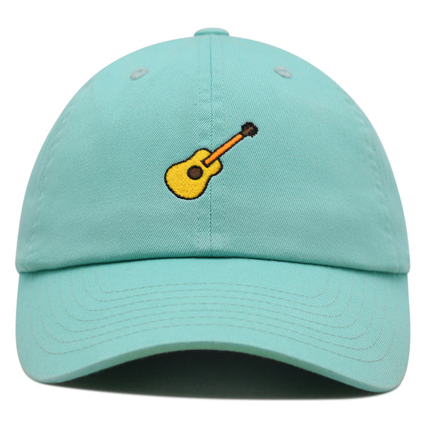 Guitar Premium Dad Hat Embroidered Baseball Cap Mexico Instrument