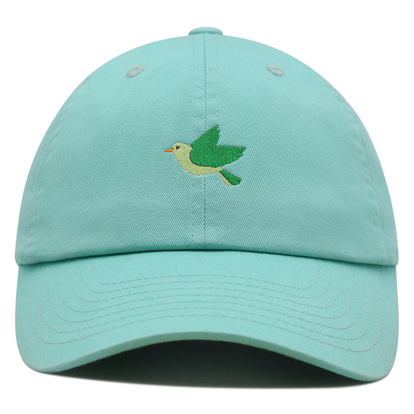 Bird  Premium Dad Hat Embroidered Baseball Cap Green