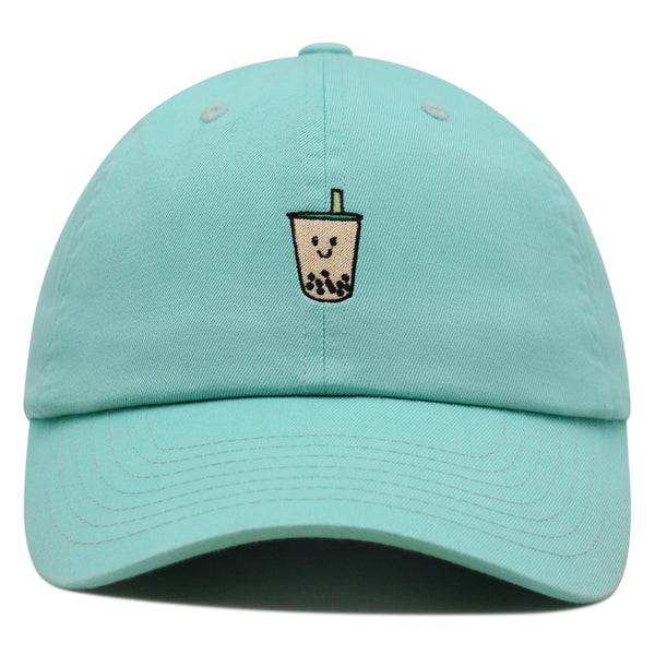 Boba Tea  Premium Dad Hat Embroidered Baseball Cap Pearl