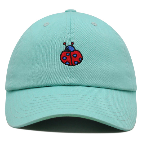 Ladybug Premium Dad Hat Embroidered Baseball Cap Cute