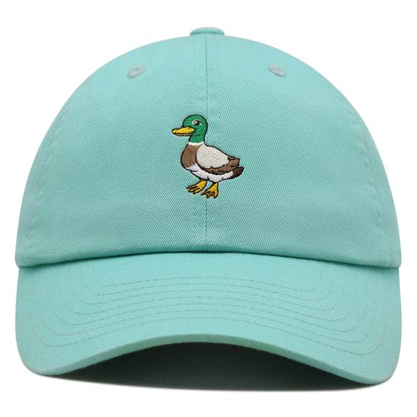 Duck Premium Dad Hat Embroidered Baseball Cap Bird Lake