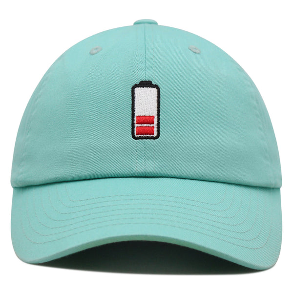 Low Battery Premium Dad Hat Embroidered Baseball Cap Phone