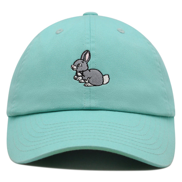 Rabbit Premium Dad Hat Embroidered Baseball Cap Cute