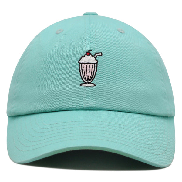 Milkshake Premium Dad Hat Embroidered Baseball Cap Foodie