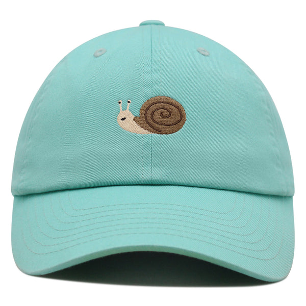 Snail Premium Dad Hat Embroidered Baseball Cap Cute