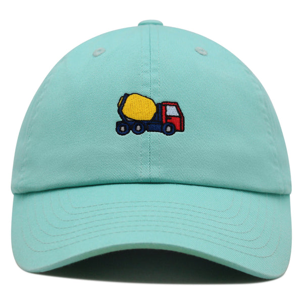 Cement Mixer Premium Dad Hat Embroidered Baseball Cap Funny