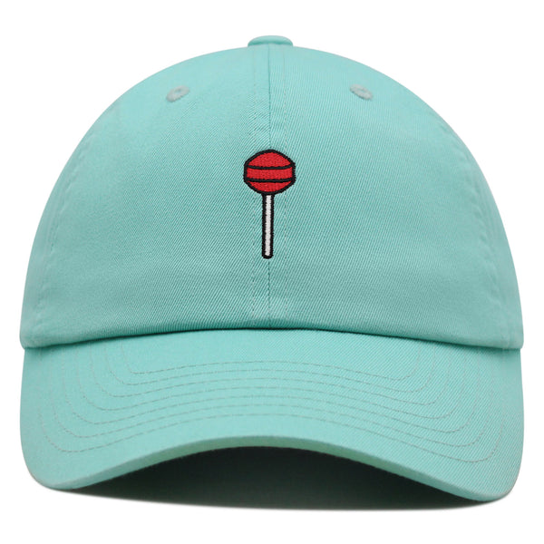 Lollipop Premium Dad Hat Embroidered Baseball Cap Foodie