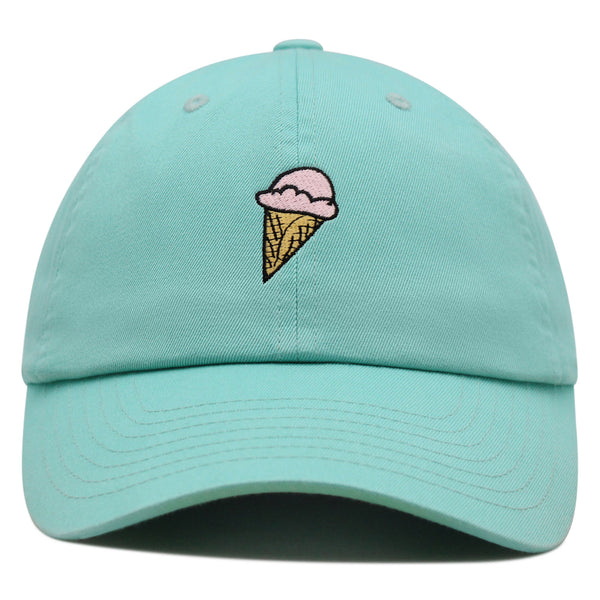 Ice Cream Premium Dad Hat Embroidered Baseball Cap Foodie