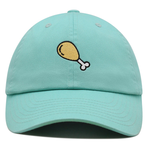 Chicken Drumstick Premium Dad Hat Embroidered Baseball Cap Foodie