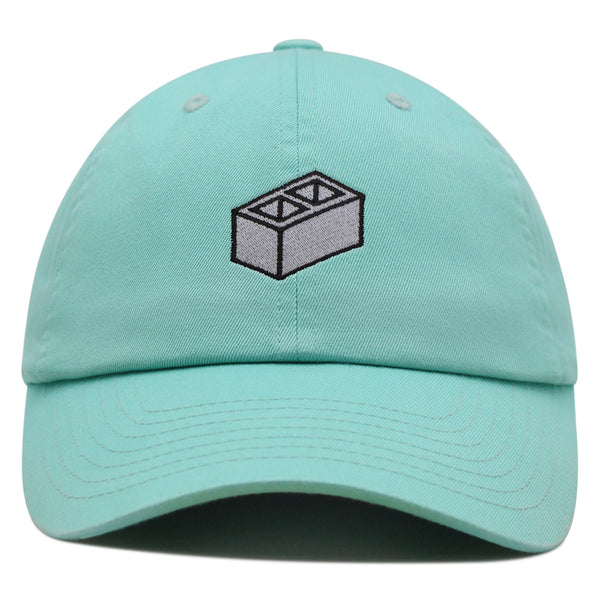 Cinder Block Premium Dad Hat Embroidered Baseball Cap Construction