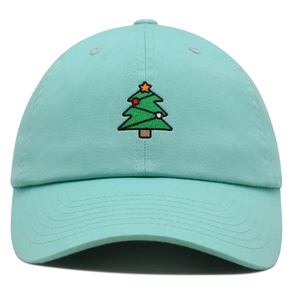 Christmas Tree Star Premium Dad Hat Embroidered Baseball Cap Holiday